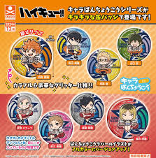 (Stand Stone) capsule ﾊｲｷｭｰ!! ｷｬﾗばんちょうこうｸﾞﾘｯﾀｰ缶ﾊﾞｯｼﾞ