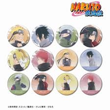 (ｱﾙﾏﾋﾞｱﾝｶ) NARUTO 疾風伝 歩みver. ﾄﾚｰﾃﾞｨﾝｸﾞｸﾞﾘｯﾀｰ缶ﾊﾞｯｼﾞ