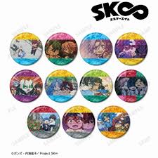 (ｱﾙﾏﾋﾞｱﾝｶ) SK∞ TD ゆるコマ ホログラム缶バッジ