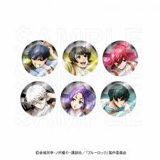 (ｲｰﾃﾞｨｽ) TVｱﾆﾒ『ﾌﾞﾙｰﾛｯｸ』×肉汁餃子のﾀﾞﾝﾀﾞﾀﾞﾝ TDﾒﾀﾘｯｸ缶ﾊﾞｯｼﾞ