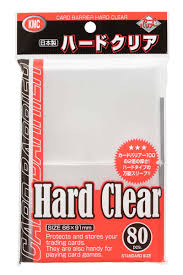 (KMC) sleeve Hard Clear