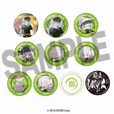 (DMM.com) ﾎﾛﾗｲﾌﾞ 獅白ぼたん×野郎ﾗｰﾒﾝ ﾄﾚｰﾃﾞｨﾝｸﾞ缶ﾊﾞｯｼﾞ