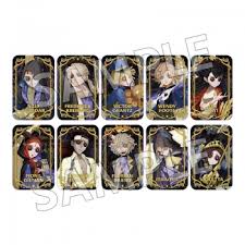 (SO-ZO) Identity V ﾎﾃﾙｺﾗﾎﾞ第3弾 四角ﾎﾛ缶ﾊﾞｯｼﾞｺﾚｸｼｮﾝ