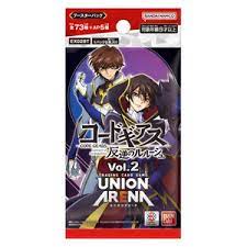(BANDAI) Union Arena exﾌﾞｰｽﾀｰ ｺｰﾄｷﾞｱｽ 反逆のﾙﾙｰｼｭ EX02BT card