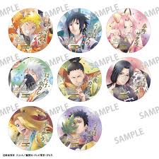 (ｶﾐｵｼﾞｬﾊﾟﾝ) NARUTO TD箔押し缶ﾊﾞｯｼﾞ/妖怪/ｶﾐｱﾆTOUCH