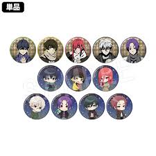 『ブルーロック』 トレーディングマット缶バッジ　『winter』ver. (中外鉱業)  badge