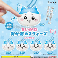(Kitan-Club) capsule ちいかわ おかおのスクイーズ ハチワレ