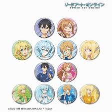 (ｱﾙﾏﾋﾞｱﾝｶ) SAO 描下し ﾍﾟｲﾝﾄｽﾀｲﾙver. ﾄﾚｰﾃﾞｨﾝｸﾞﾒﾀﾘｯｸ缶ﾊﾞｯｼﾞ