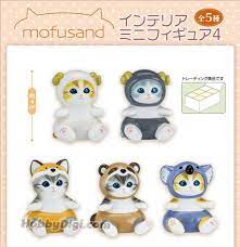 mofusand インテリアミニフィギュア4 figure (Eikoh)