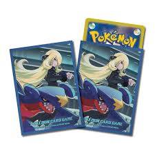 ポケモンカードゲーム デッキシールド シロナ＆ガブリアス Ver.2【ブルー】| Pokemon Center Original Card Sleeves Cynthia & Garchomp Ver.2 Blue Ver.