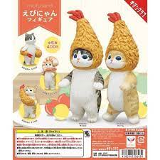 (Kitan-Club) capsule mofusand えびにゃんフィギュア (再販)