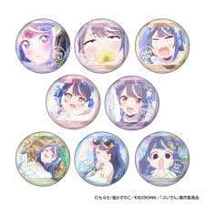 (Xebec) VTuber なんだが配信きり忘れたら伝説になってた 淡雪&ｼｭﾜちゃん顔ｺﾚ缶ﾊﾞｯｼﾞ