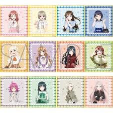 (MOVIC) ﾗﾌﾞﾗｲﾌﾞ! 虹ヶ咲学園ｽｸｰﾙｱｲﾄﾞﾙ同好会 ﾐﾆ色紙ｺﾚｸｼｮﾝ