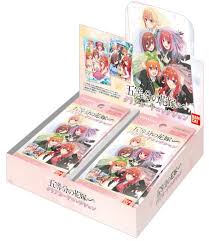 五等分の花嫁 クリアカードコレクション(パック) card (BANDAI)