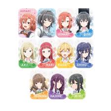 (EN-SKY) TVアニメ「ささやくように恋を唄う」 まるかくカンバッジ