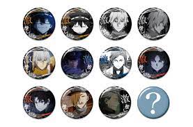 (HobbyStock) capsule 文豪ｽﾄﾚｲﾄﾞｯｸﾞｽ 激推し缶ﾊﾞｯｼﾞｺﾚｸｼｮﾝ Vol.10  badge