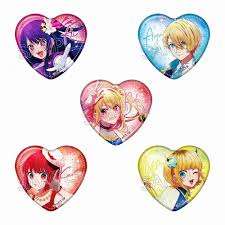 (ﾂｲﾝｸﾙ) 【推しの子】 ｳｪｯﾄｶﾗｰｼﾘｰｽﾞ ﾊｰﾄ缶ﾊﾞｯｼﾞ Twinkle Star