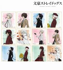 (ｱﾙﾏﾋﾞｱﾝｶ) 文豪ｽﾄﾚｲﾄﾞｯｸﾞｽ 季節の歩みver. TDミニ色紙
