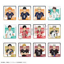 (ｶﾐｵｼﾞｬﾊﾟﾝ) ハイキュー!! トレーディングスクエアクリアカード
