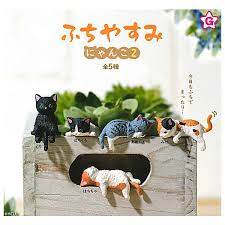 Nie Dan #128 (Yell) capsule ふちやすみにゃんこ2 figure