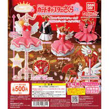 (BANDAI) (fullset_4種)capsule ｶｰﾄﾞｷｬﾌﾟﾀｰさくら ｶﾌﾟｾﾙﾄﾙｿｰ ｶｰﾄﾞｷｬﾌﾟﾀｰさくら4 figure