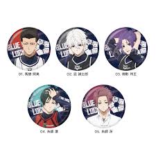 ブルーロック メタリック缶バッジ/02 第2弾 (再販) (CS.FRONT) badge