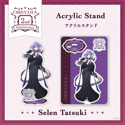 OBSYDIA 2nd Anniversary Acrylic Stand Selen Tatsuki