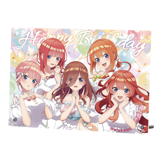 一番 Ichiban kuji 五等分の花嫁∽ ～五つ子セレブレーション～ ラストワン賞 新規描きおろし バースデイイラストアクリルボード