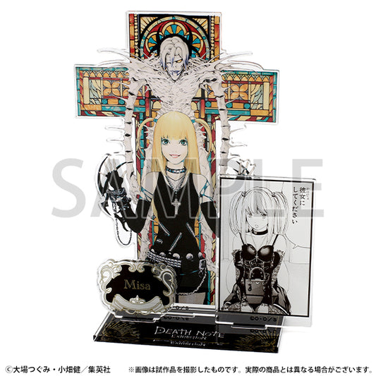 DEATH NOTE原画展 アクリルジオラマ／弥 海砂