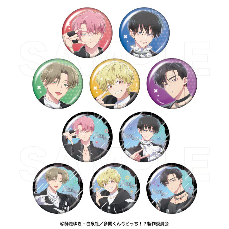 多聞くん今どっち！？F/ACE OFF キャラバッジコレクション （池袋）