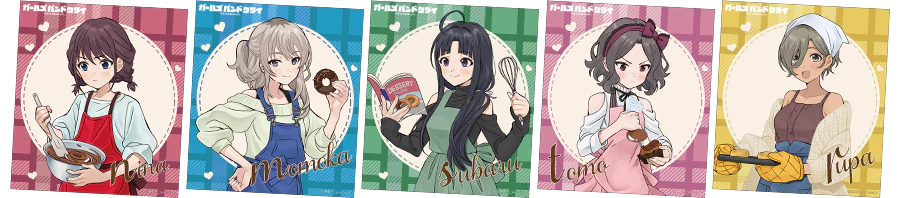 ガールズバンドクライ　トレーディングミニ色紙 ＜想いの彩り手＞(池袋)
