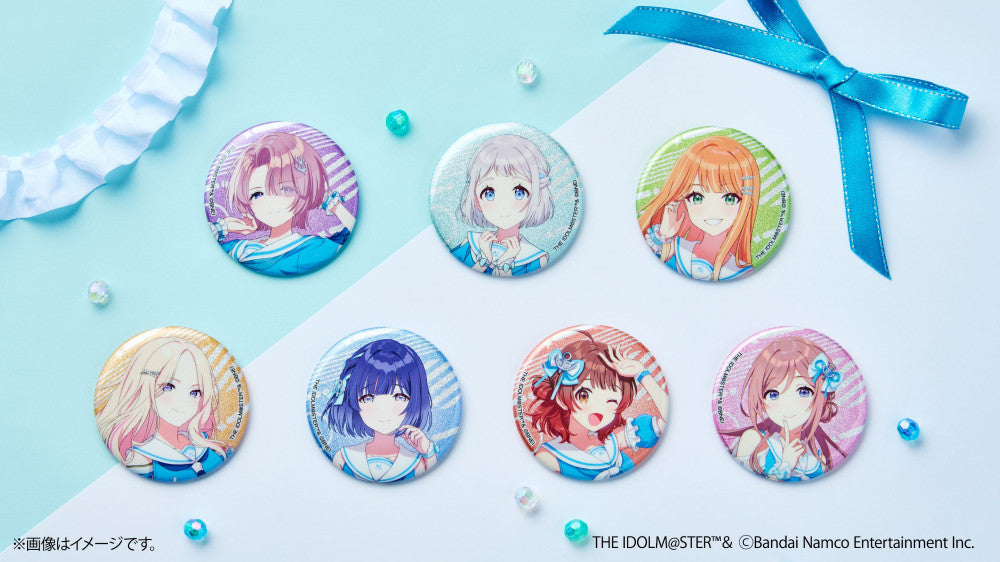 【lawson限定】学園アイドルマスター　グリッター缶バッジ(池袋)