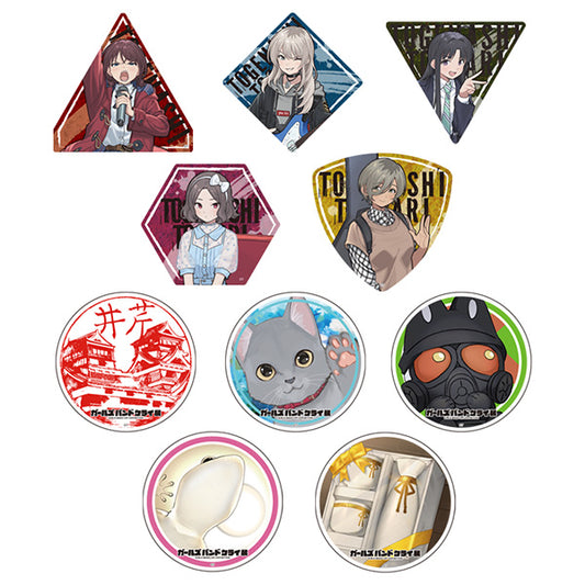 【展限定】「ガールズバンドクライ展」トレーディングステッカー（ランダム10種）　(池袋)