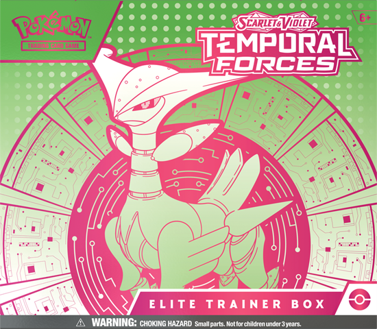 PTCG Pokémon SV05 Temporal Forces Elite Trainer Box tsc