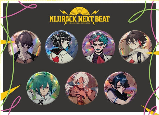 にじさんじ NIJIROCK NEXT BEAT ランダム缶バッジ