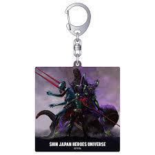 EVA STOREオリジナル【シン・ジャパン・ヒーローズ・ユニバース】アクリルキーホルダーセット/メインビジュアル 立牌