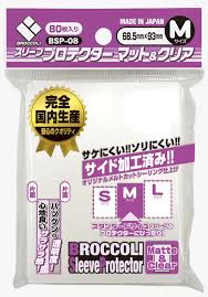 (Broccoli) ブロッコリースリーブプロテクターマット&amp;クリアM BSP-08