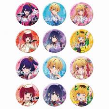 (KADOKAWA) 【推しの子】きらきら缶ﾊﾞｯｼﾞｺﾚｸｼｮﾝ ｽﾃｰｼﾞver.