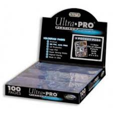 Ultra Pro Platinum Series 9 Pocket Pages