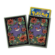 ポケモンカードゲーム デッキシールド プレミアム・グロス ゲンガー【グリーン】| Pokemon Center 2024 Gengar Set Of 64 Premium Gloss Deck Sleeves (Green)