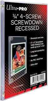 Card Brick 1/4" Screwdown Recessed ウルトラプロUltra Pro
