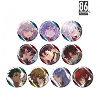 『８６―エイティシックス―』 トレーディンググリッター缶バッジ