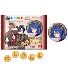 にじさんじ 缶バッジビスケット4　12個入りBOX