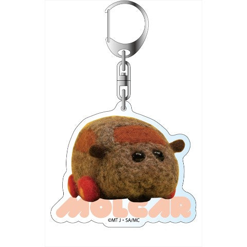 PUI PUI モルカー　アクリルキーホルダー　テディ