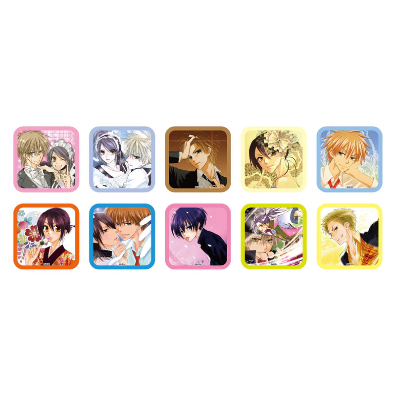 【藤原ヒロ画業20周年「会長はメイド様！」Collaboration Cafe】トレーディングスクエア缶バッジ (池袋)