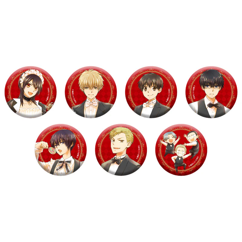 【藤原ヒロ画業20周年「会長はメイド様！」Collaboration Cafe】トレーディング缶バッジ (池袋)