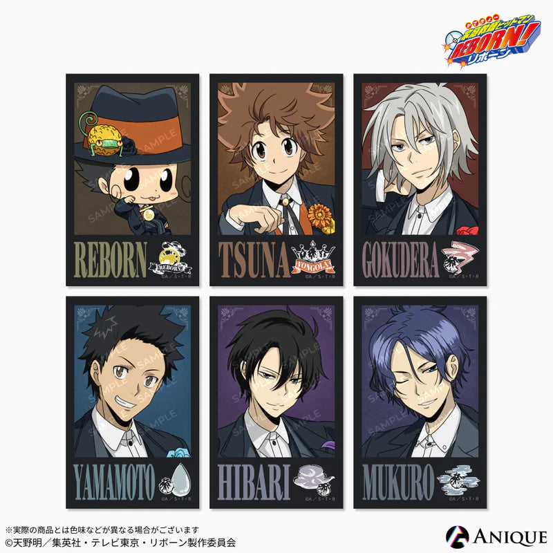 【AniqueShop 限定】『家庭教師ヒットマンREBORN!』描き下ろしイラスト【パブリックスクール】トレーディングミニブロマイド(池袋)