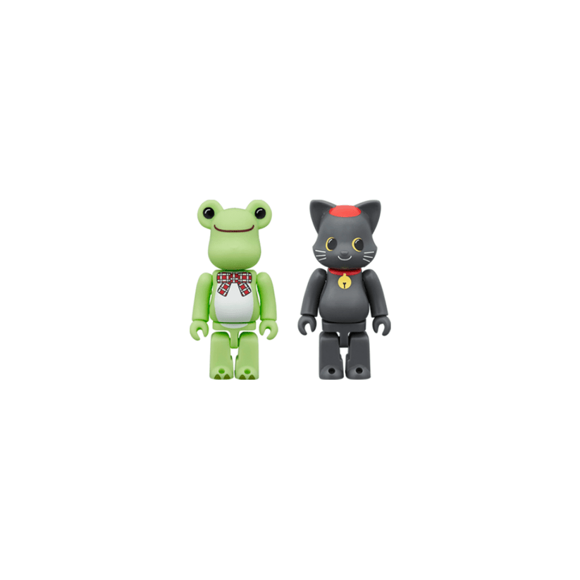 かえるのピクルス ＆ NY@BRICK 黒ねこ ピエール 100％ 2体セット Be@rBrick toy
