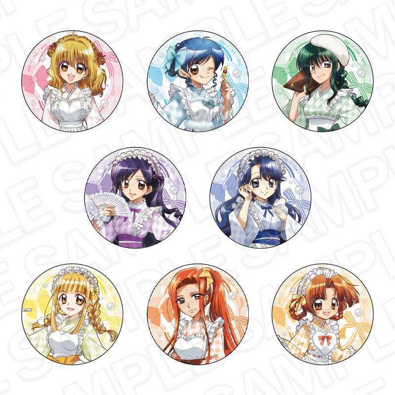 【popup 限定】マーメイドメロディーぴちぴちピッチ  ホログラムカンバッジ(ブラインド) 和装メイド ver.(池袋)