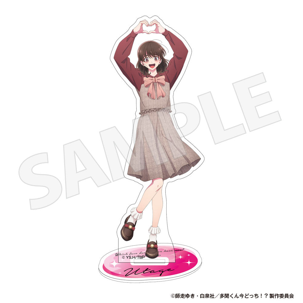 多聞くん今どっち！？ アクリルスタンド 木下うたげ パステルカラー衣装描き下ろしver.